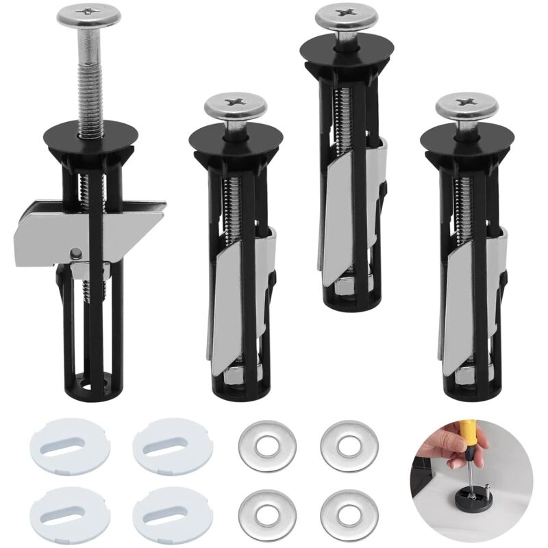 Toilettensitzschrauben Aus Edelstahl – 4er-set Ersatzschrauben