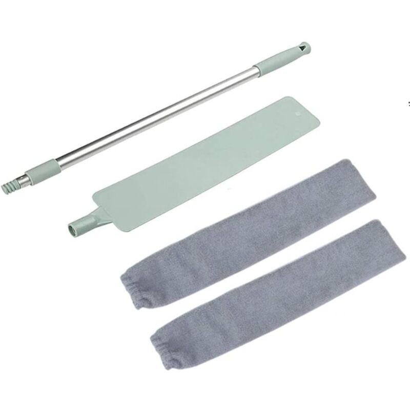 Teleskop-staubwedel, Mikrofaser-staubwedel Mit Edelstahlgriff, Flexible, Waschbare Bürste Für Sofas, Betten, Möbel, Böden Und Hausstaub