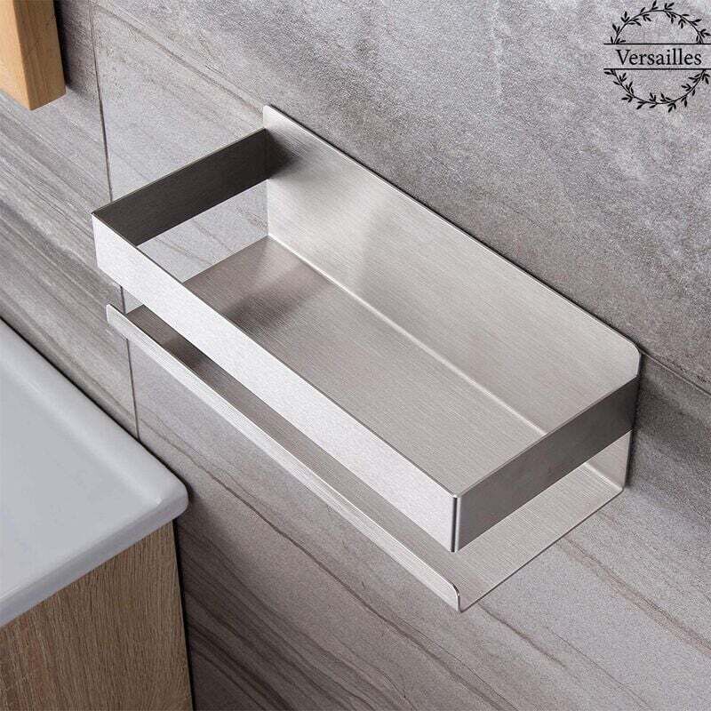 Duschregal Wandregal Badezimmer Halterung Edelstahl 20cm