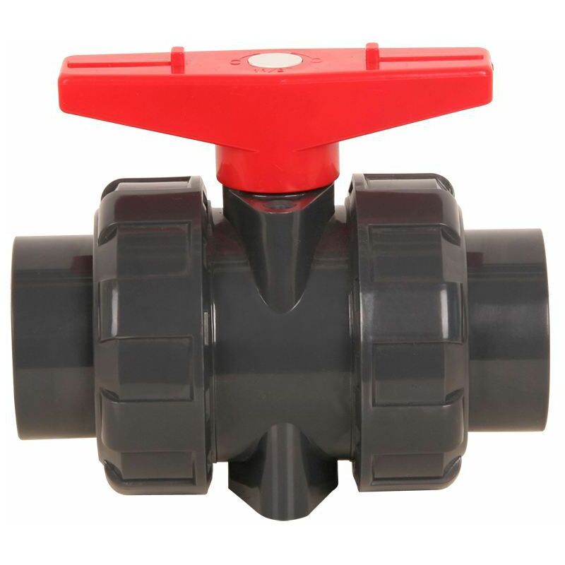 Doppel-union-klebeventil, Durchmesser 25 Mm, Pvc-kugelventil, Kugelhahn, Kugelhahn Für Pool, Dn20 (innendurchmesser 25 Mm)