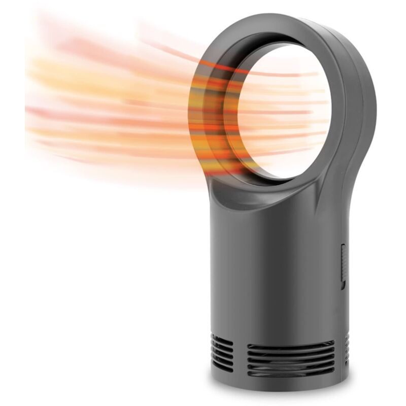 Energiesparender Mini-keramik-heizlüfter Mit 3-sekunden-schnellheizung, Kipp- Und Überhitzungsschutz, Ideal Für Badezimmer, Büro Und Wohnzimmer (schwarz).