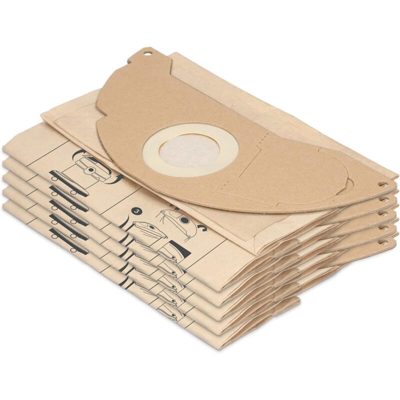 20er-pack Staubsaugerbeutel Kompatibel Mit Kärcher Wd2 Und Mv2 Staubsaugern - Ersatz Für Kärcher Beutel 6.904-322.0