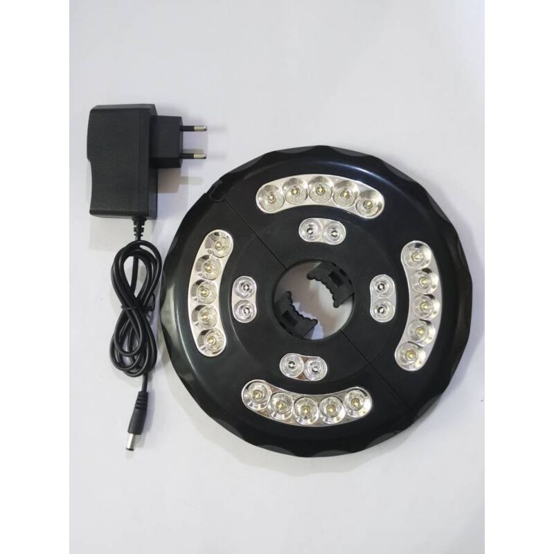 Illuminazione Per Ombrellone, Ricaricabile Con 28 Led, Lampada Da Esterno Per Patio Con 3 Modalità Di Luminosità, Illuminazione Per Campeggio, Terrazza, Giardino, Tenda [classe Energetica A++]