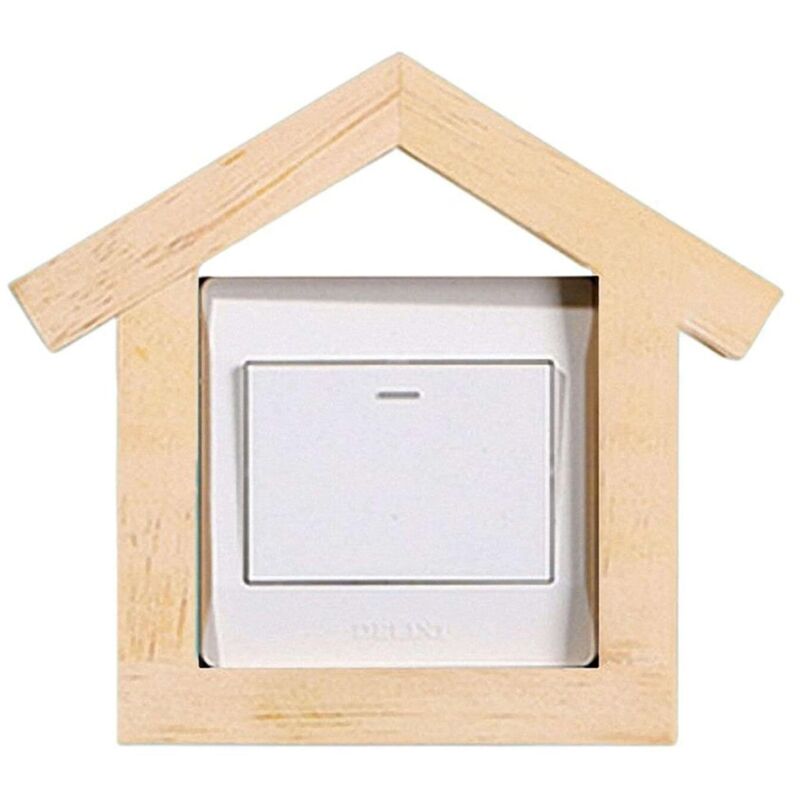 Dekorative Abdeckplatten Für Lichtschalter, Kreatives Design, Wanddekoration, Ideal Für Wohnzimmer, Schlafzimmer, Küche, Büro, Schule Und Zuhause, 8,6 X 8,6 Cm