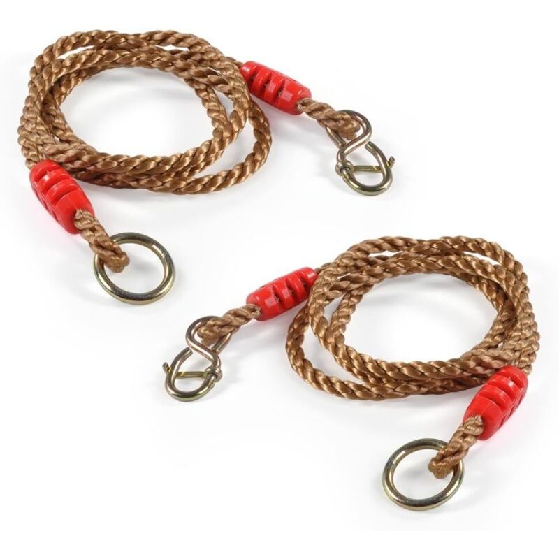 Paar Schaukelseile Mit Verstellbaren Gurten, 1,8 M, Zum Aufhängen An Bäumen, Maximale Belastung 300 Kg / 660 Lbs, Aus Pe, Für Kinder Und Erwachsene (2er-set)