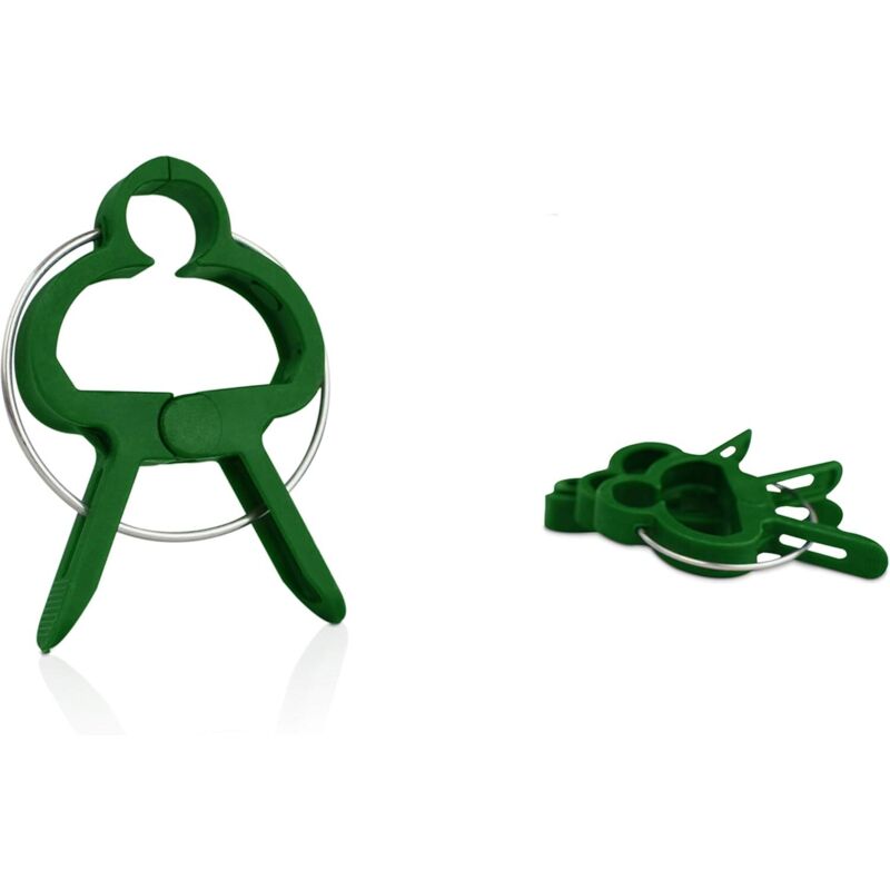 50 Kleine Gartenclips Für Tomaten, Rosen, Gurken Und Andere Kletterpflanzen – Robuste Clips Zur Befestigung Von Kletterpflanzen