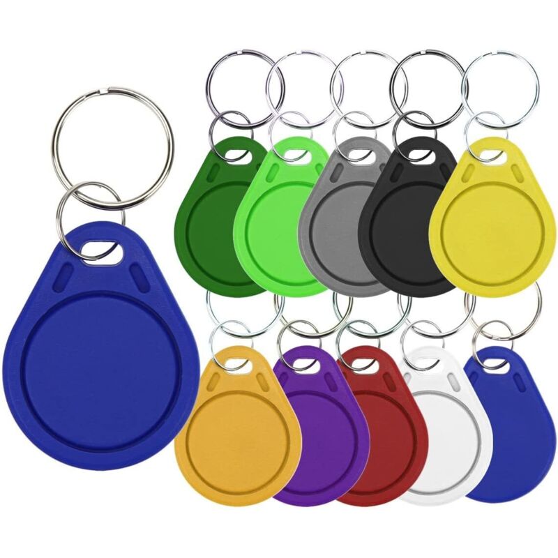50 Stück Beschreibbare Smart Cards Uid 13,56 Mhz Block 0 Sektor Klonbar, Änderbare Smart Key Fobs 1k S50 Zutrittskontrolle