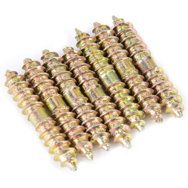 20 Holzgewindebolzen, Möbelverbinder, Türdübel, 5 X 30 Mm