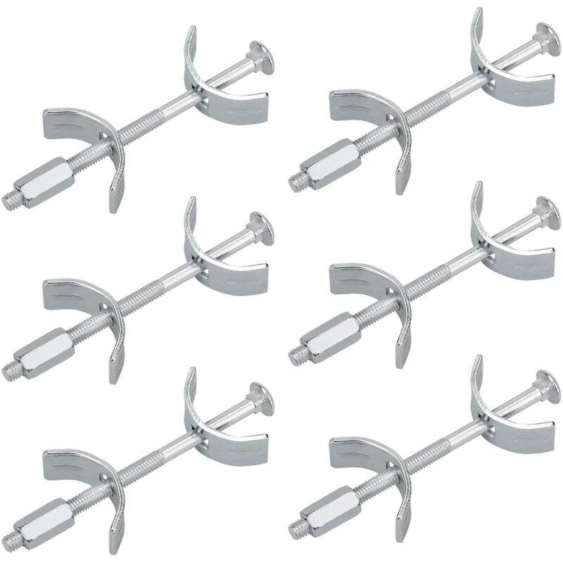 Arbeitsplatten-verbindungselement, 100 Mm, 6 Stück, Möbelverbinder, Küchenmöbel-verbindung Zum Montieren, Spannen Und Befestigen, Montagebeschläge, Schrauben Für Arbeitsplatten