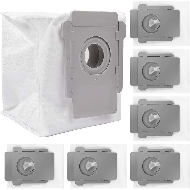 Automatische Entsorgungsbeutel, 8 Ersatzbeutel Für Die Selbstreinigende Basis Der Saugroboter Irobot Roomba I7, I7+, I7 Plus, E5, E6, E7, S9, S9+. Zubehör-kit Zur Reinigung Der Basis.