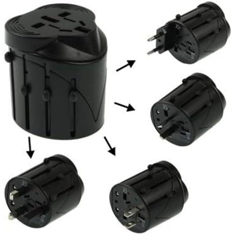 Multifunktionsadapter Mit 2 Usb-anschlüssen Und Einem Type-c-anschluss.