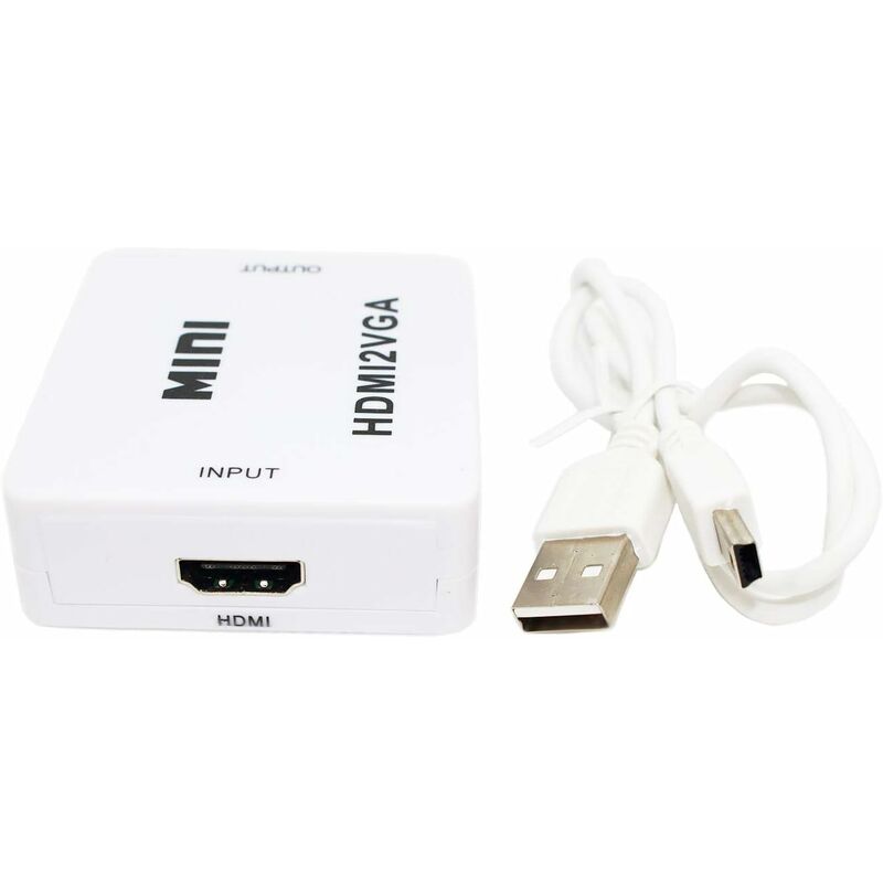 1080p Videokonverter Hdmi Buchse Auf Vga Buchse 15-pin - Videosignalkonverter