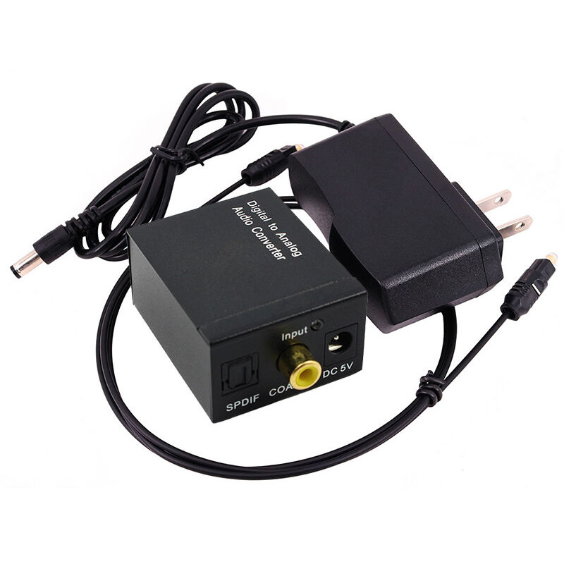 Digitaler Audio-zu-analog-wandler, Koaxial/optisch (toslink) Zu Analog Rca L/r, Audio-verstärker-adapter