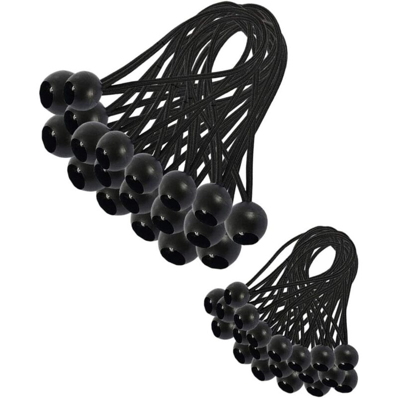 30 Stück Gummiseile, Elastische Seile Für Planen, Zeltgummiseile, Planen, Camping, Zelte, Vorhänge, 200 Mm Verlängerungsriemen