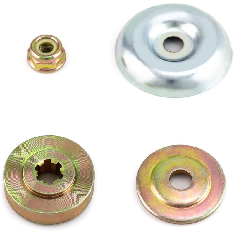 4er-set Ersatz-metallmuttern Für Getriebeblätter, Ersatzteile Für Rasentrimmer Und Rasenmäher