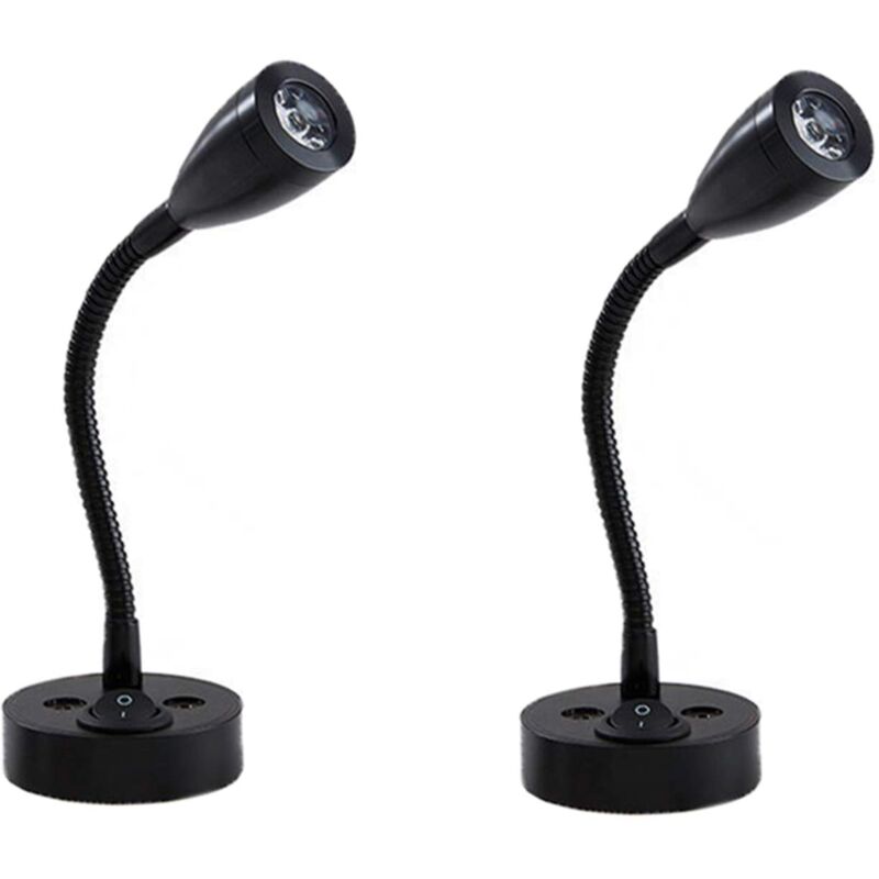 Led-leselampe 12v – Weißes Licht 6000k – Dimmschalter – Für Wohnmobile, Wohnwagen, Boote