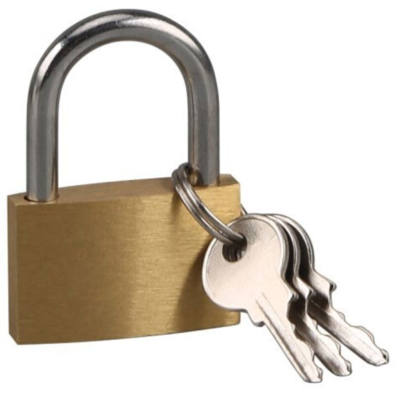 Schlüsselschlösser, Gepäcksschlösser - Schlüsselschlösser Für Schließfächer, Schlüsselschlösser Für Schränke - Kleines, Sehr Robustes Stahlschloss - 30 Mm