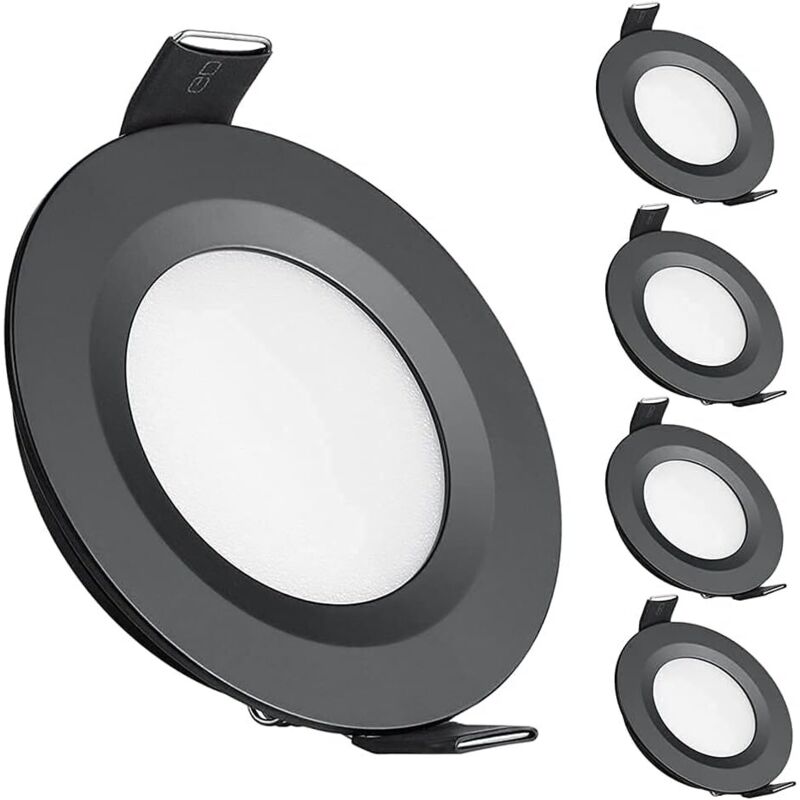 4er-set Led-einbaustrahler 12v – Ausschnitt 58-65mm – 3w 3200k Warmweiß – Dimmbar Mit Pwm-regler – Für Wohnmobil Und Boot