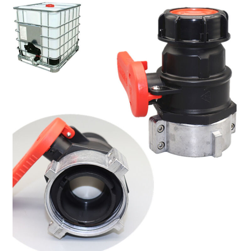 Tankadapter, Ventil, Armatur, Rohrverschraubung Dn50 (75 Mm)