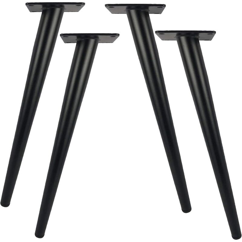 Satz Von 4 Metall-tischbeinen, 30 Cm Lang, Für Moderne Möbel, Kommoden, Schränke, Schreibtische, Hocker Ersatz-stützbeine Für Möbel Tragkraft 800 Kg.
