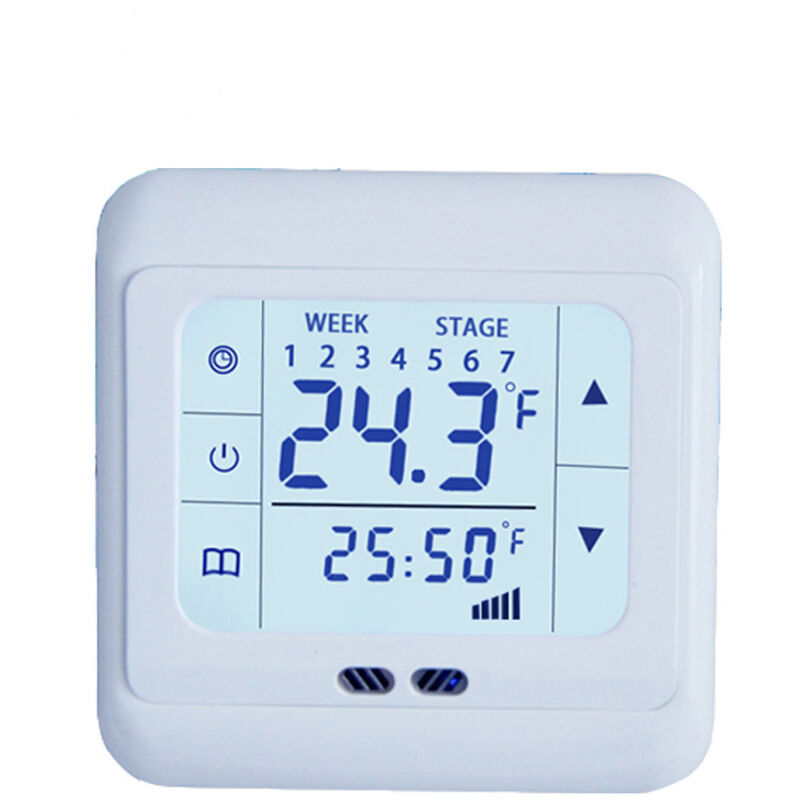 Digitaler Raumthermostat, Lcd-touchscreen, Fußbodenheizung, Warmwasserheizung, Wandthermostat