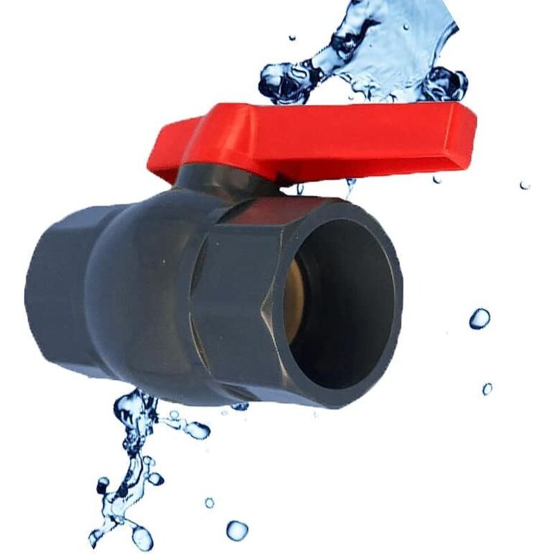 Pvc-kugelventil - U-wasserzufuhrventil - Kompaktbuchse - Zweigang-kugelventil Zur Steuerungs- Und Absperrung Des Durchflusses (dn32 Φ40 Mm)