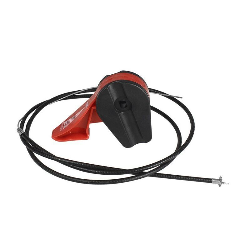 Kabel Für Rasenmäher, Universelles Gaszug-seil, Schaltersteuerung Für Gartenmaschinen, Montage Für 39-zoll-rasenmäher, Lenkerschalter-verbindung Für Motorrad (rot, 1m)