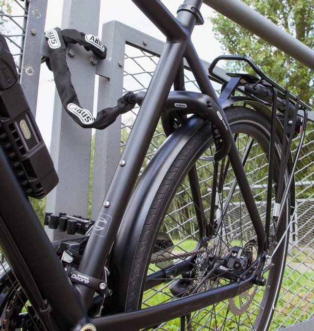 ABUS Rahmenschloss 5950 NR BK+ 6KS/100 + ST 5950