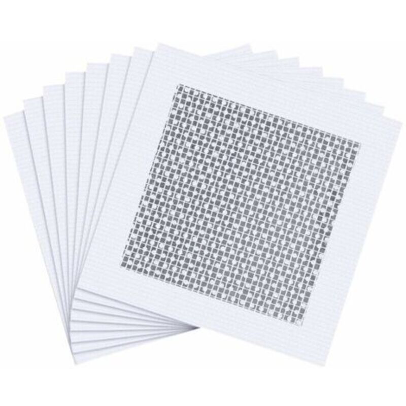 8er-set Wandreparatur-patches Aus Glasfaser Für Trockenbau – Zum Abdecken Von Rissen Und Löchern In Vinylzäunen – Selbstklebende Aluminium-patches