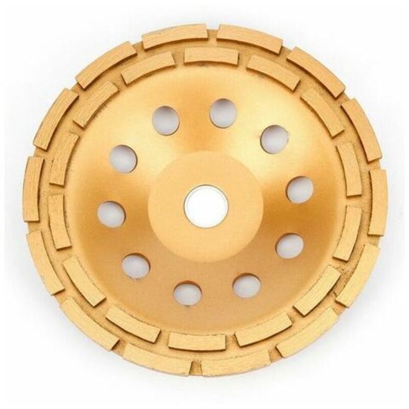 Diamant Meule 230 X 22,2 Mm - Turbo Diamant Meule Boisseau Per Calcestruzzo, Granito, Pietra, 1260g