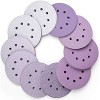 100 Stück Schleifscheiben 125mm Für Drehmaschine, Schleifpapier Mit Körnungen 60 80 100 120 180 220 240 320 400 800, Eigenschaften: 125mm, 800g, 100stück