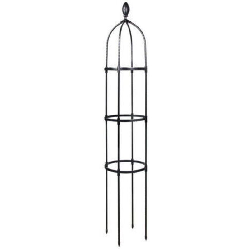 Gartenstab 145 Cm Rosenstütze Kletterpflanzenhilfe Ø 31,7 Cm Gartenobelisk