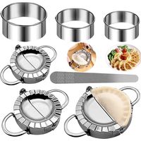 Ravioli-form, 7-teilig Aus Edelstahl, Ravioli-maker Und Ravioli-schneider-set, Teigtaschen-form, Knödelmaschine, Küchenzubehör Ravioli-schneider