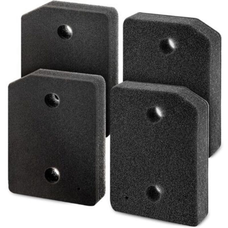 4er-pack Trocknerfilter Für Miele T1 9164761, Ersatzteil Für Miele-trockner, 207 X 157 X 30 Mm, Fein- Und Grobfilter Aus Schaumstoff, Zubehör Für Wäschetrockner