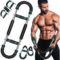 Shaker Twister Arm Trainer - U-förmiger Armtrainer - Verstellbarer Brustexpander - Oberschenkeltrainer - Fitnessgerät - Formt Den Perfekten Körper Für Männer