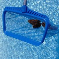 Pool-reinigungsnetz, Pool-reinigungsnetz Aus Mesh Und Kescher Für Teich