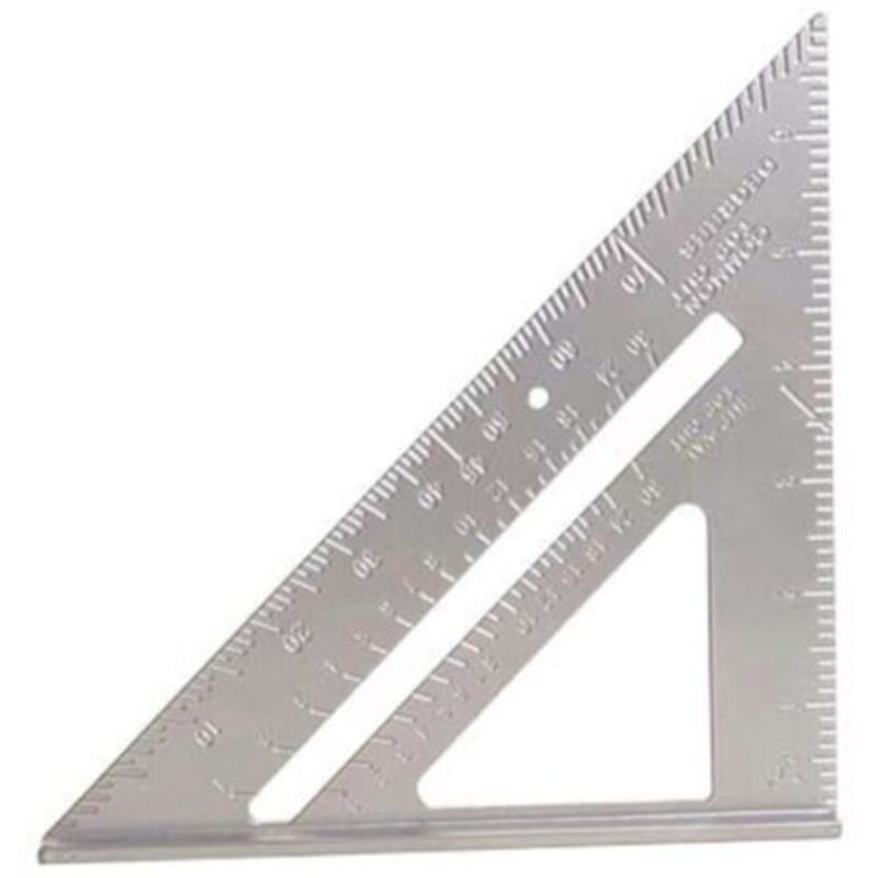 Quadratisches Lineal Aus Aluminiumlegierung, 7 Zoll, Für Die Holzbearbeitung
