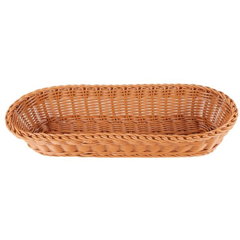 Geflochtener Weidenkorb, Oval, 14 Zoll, Für Tischdekoration, Obst, Lebensmittel Und Kosmetik