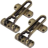 Kipp-türschloss, Langlebiger Türschutz Für Vorder- Und Hintertüren, Perfekt Für Die Haussicherheit (antikfinish, 2er-pack)
