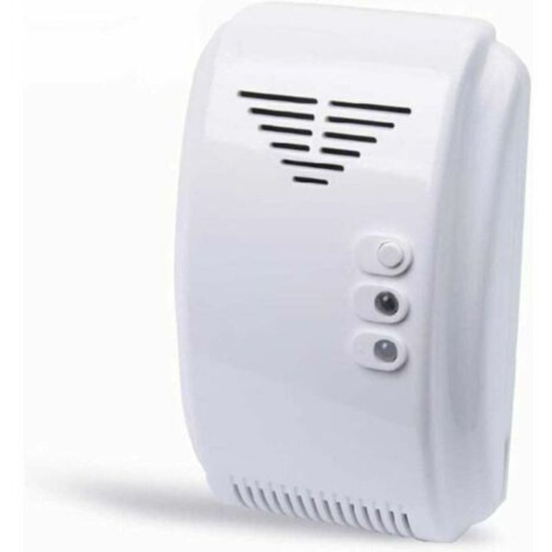 Gasmelder, 12-v-gasmelder, Alarmsensor, Propan, Butan, Lpg, Wohnmobil, Erdgas, Van, Weiß
