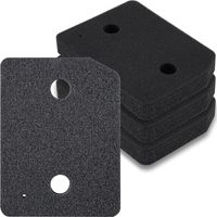 4er-pack Filter Für Miele T1 Serie Trockner 9164761 - Fein / Grob - 207 X 157 X 30 Mm