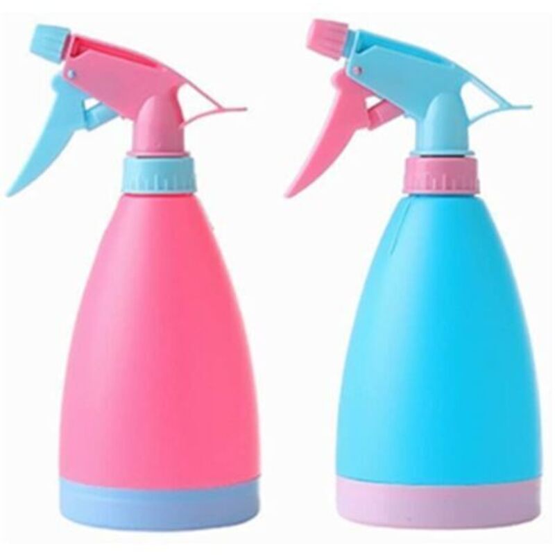 2 Stück 500ml Vakuumsprühflaschen, Kunststoff-sprühflaschen, Leere Sprayflaschen, Nachfüllbare Pumpzerstäuber