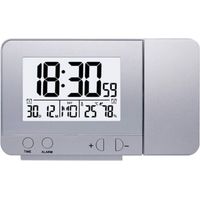 Digitaler Projektionswecker Mit Deckenprojektion, Betrieben Durch 2 Aaa-batterien (nicht Enthalten) Und Ladekabel Für Das Schlafzimmer