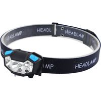 Stirnlampe, 2 Stück Usb-aufladbare Led-stirnlampen, Ultra Stark, 2000 Lumen, Bewegungssensor, 4 Modi, Leichte Und Wasserdichte Taschenlampe Für Laufen, Camping, Angeln [klasse