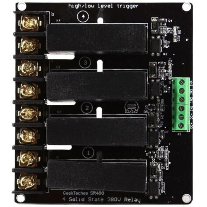Automatisches 4-kanal-solid-state-relais, Industriezubehör Für Thermostat, Temperaturregler, Außenautomatisierung