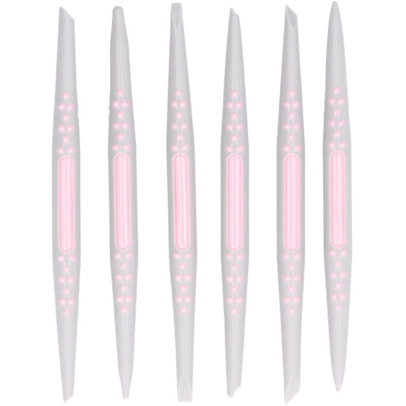 1 Stück Fondant-gravierstift, Sicheres Dekorationsset Für Kuchen Mit 6 Teilen Für Bäcker, Für Fondant Und Blütenpaste