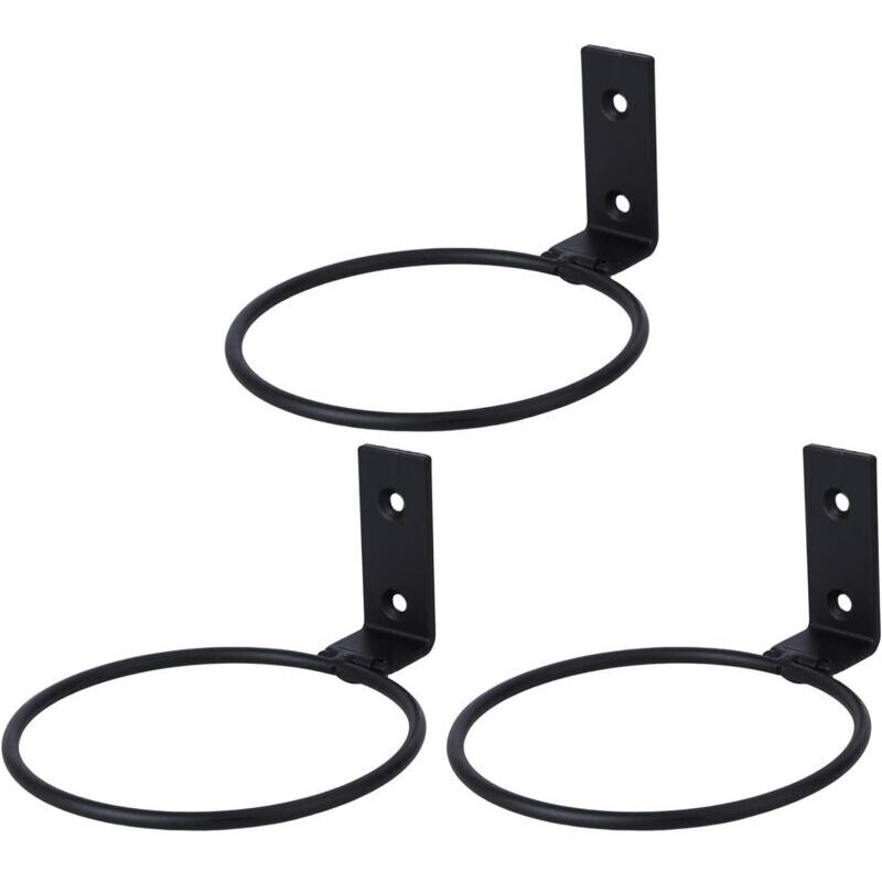 Set Aus 3 Wandhalterungen Für Blumentöpfe