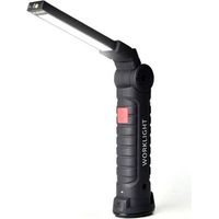 Große Magnetische Usb-led-taschenlampe, Multifunktional, Starkes Warnlicht, Arbeitsleuchte Für Die Autoreparatur