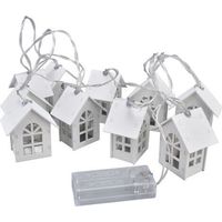 10-led-weihnachtslichterkette, Batteriebetrieben, Wasserdicht Ip43, Für Schlafzimmer, Garten, Hof