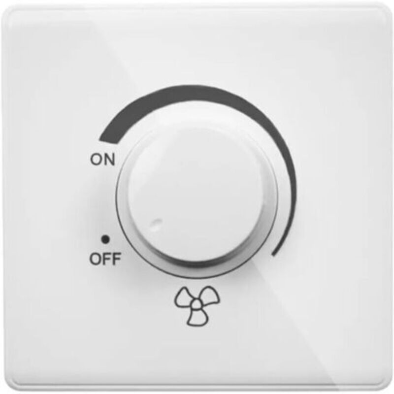 86er Typ Deckenventilator-einstellungs-stufenloser Geschwindigkeitsregler Wandschalter 220v 10a Für 15-300w Dimmer